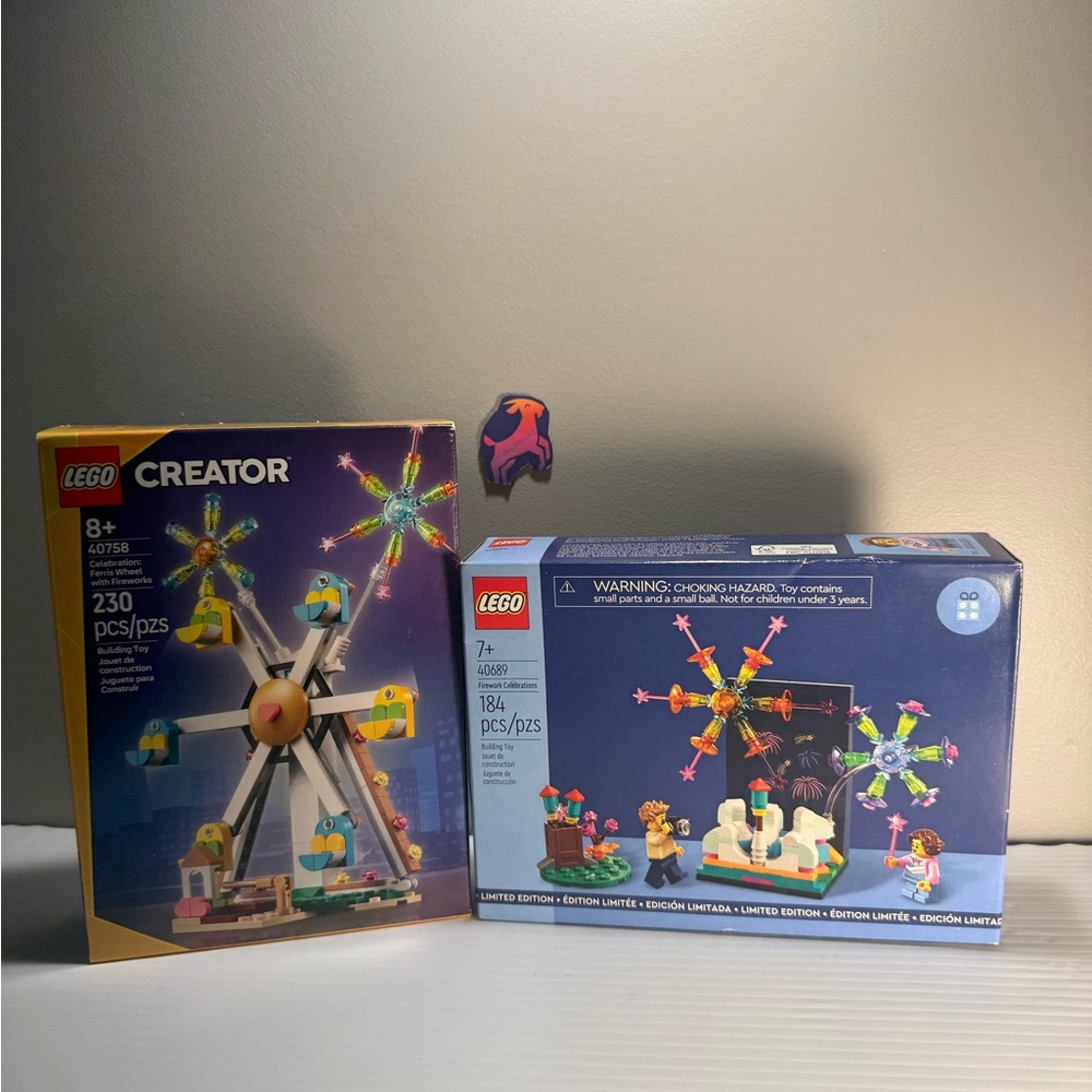 Celebration/Fireworks themed LEGO bundle (40758 & 40689)